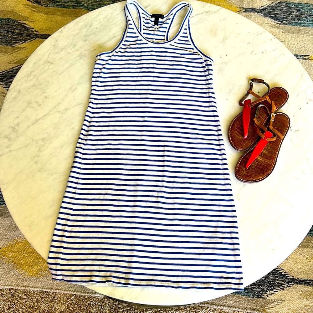 J. Crew Striped Sundress